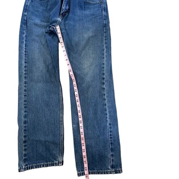 Levi’s ~ 505 Blue Denin Jeans ~ size 33/29 ~ 2 small imperfections, see photos - Picture 9 of 10